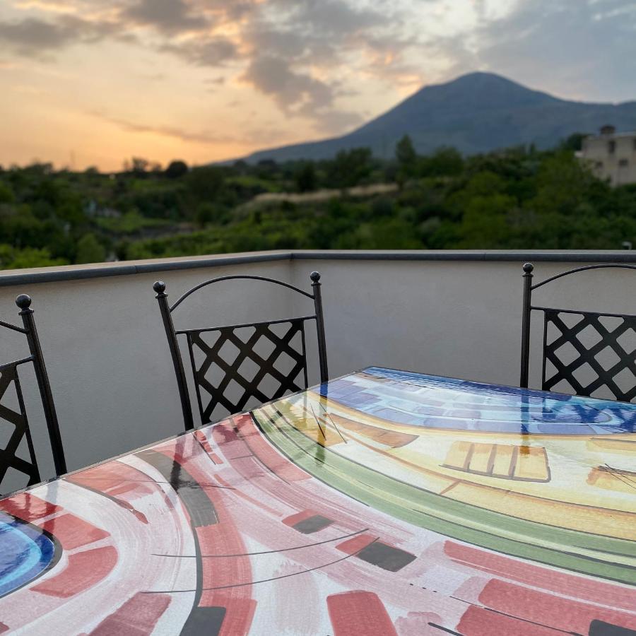 Villa Manzo-Pompei Vesuvius Boscotrecase Bagian luar foto