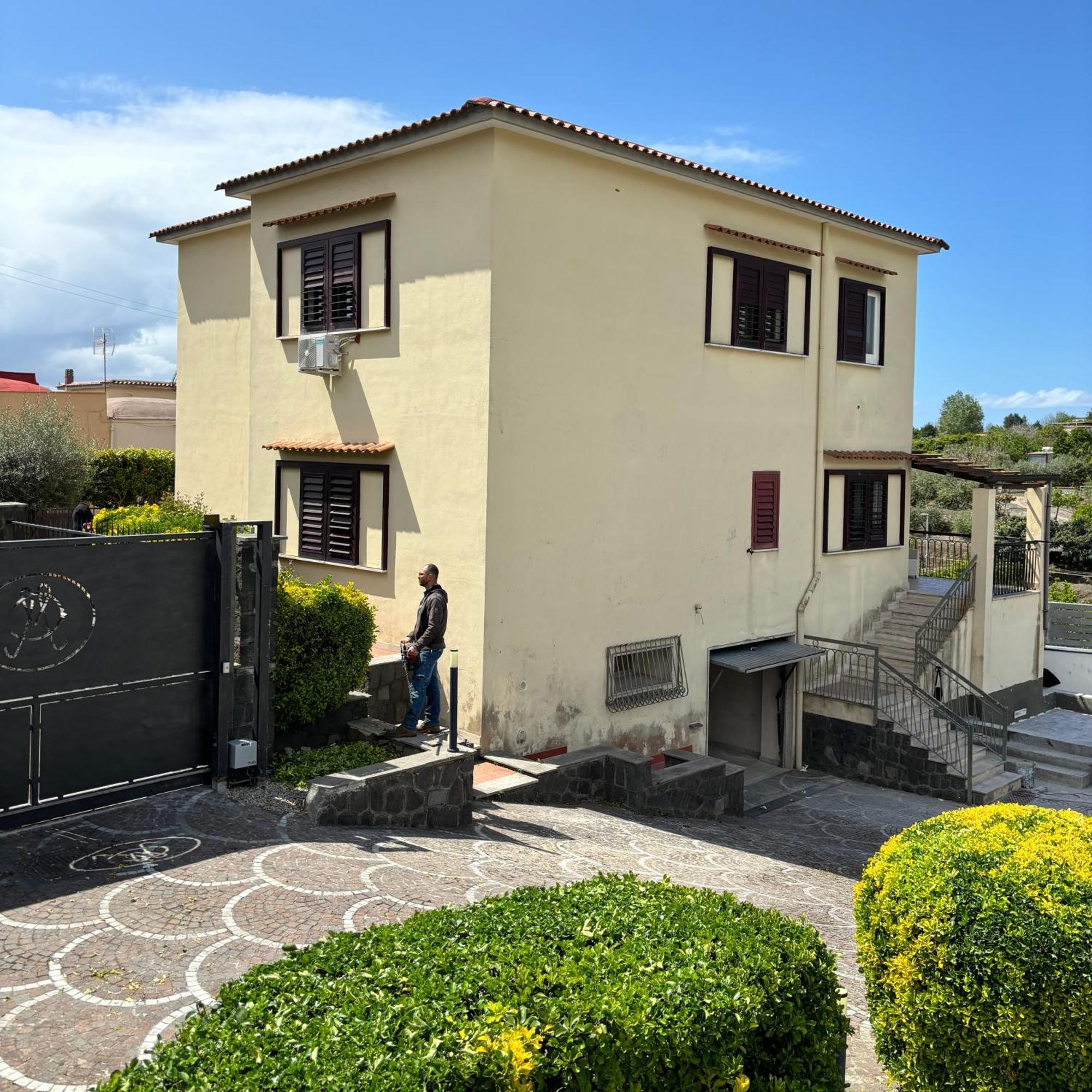 Villa Manzo Relais -Pompei Vesuvius Boscotrecase Bagian luar foto