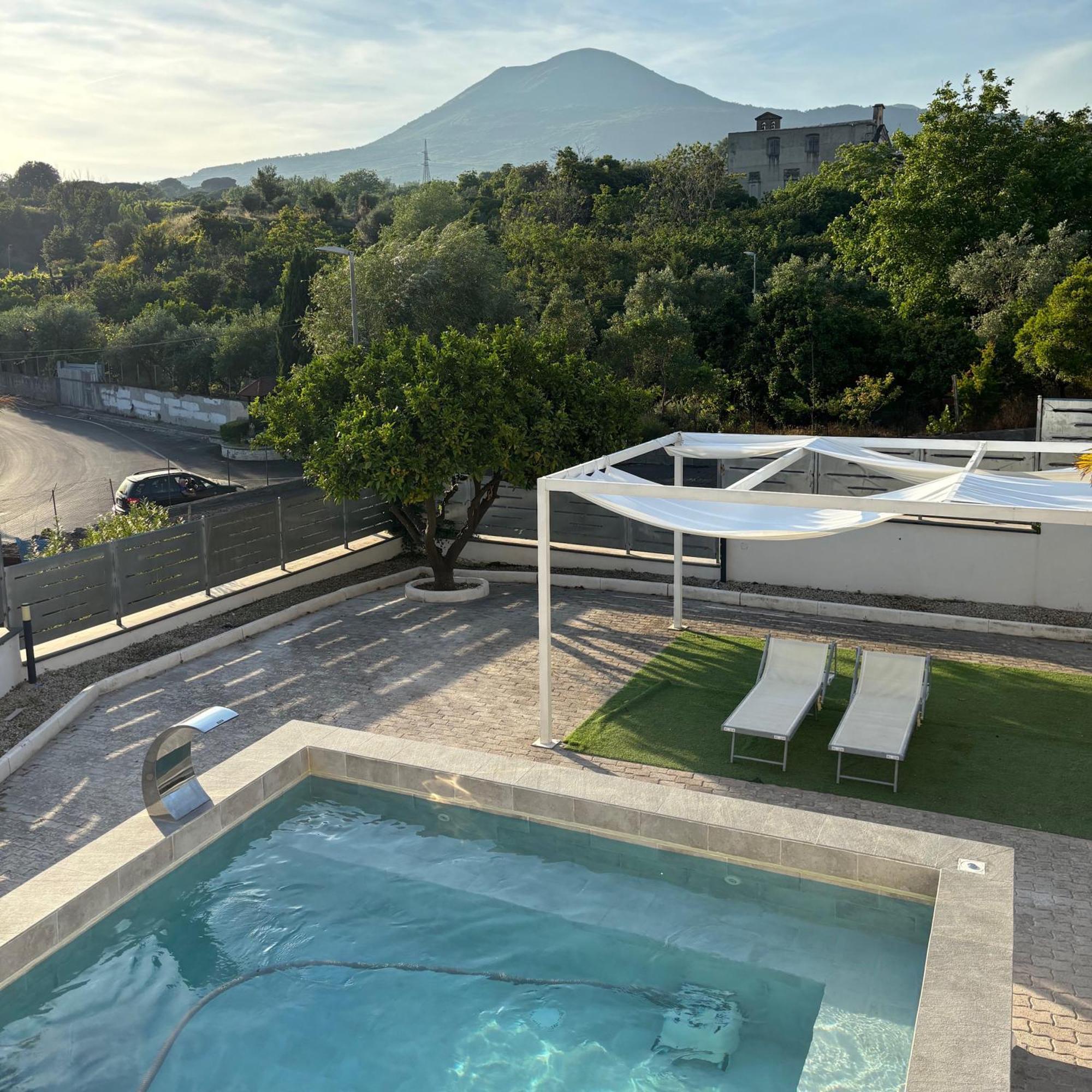 Villa Manzo Relais -Pompei Vesuvius Boscotrecase Bagian luar foto